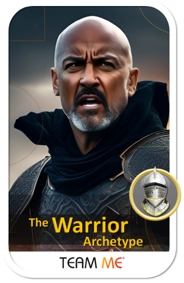 The Team Me Warrior Archetype Card